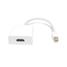Micro Connectors Mini DisplayPort to HDMI Female Adapter 9in